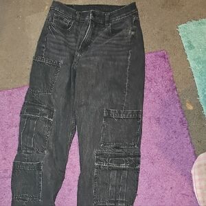 Super High-Rise Baggy Straight Cargo